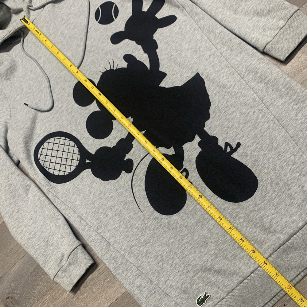 Disney X Lacoste Dress Women's Minnie Mouse Tennis Long Hoodie (EU 38) Size US M - Picture 15 of 16